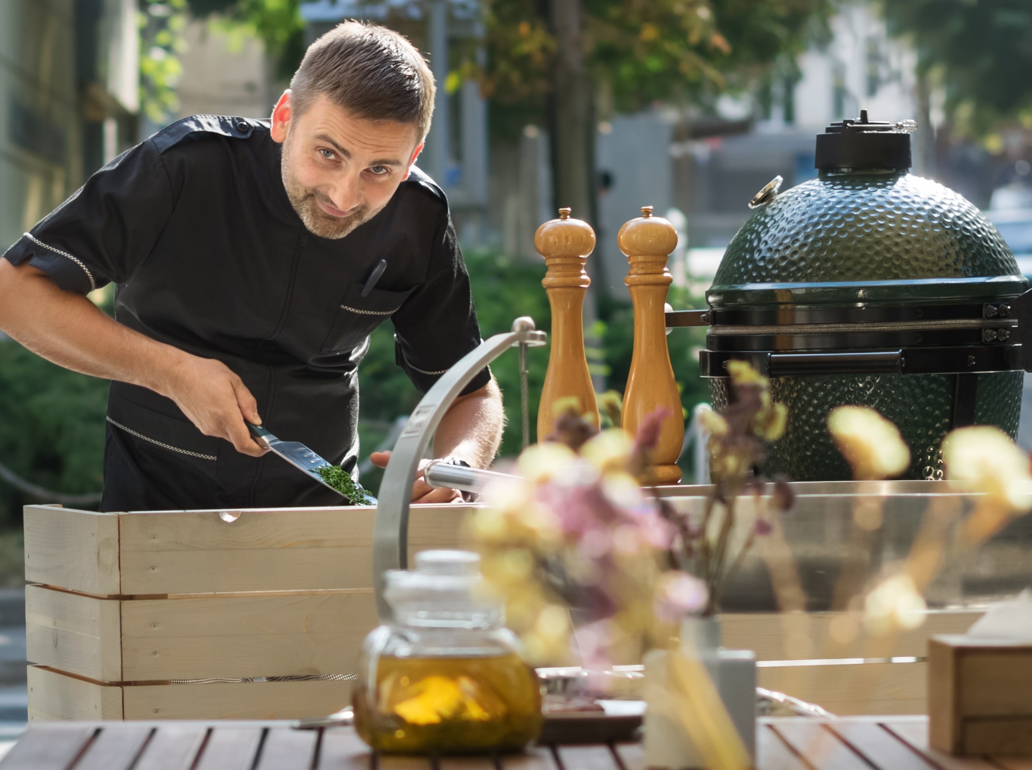 Geräteauswahl für Outdoorküchen